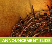 Free Announcement Background Slides
