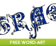 Free Religious Word-Art