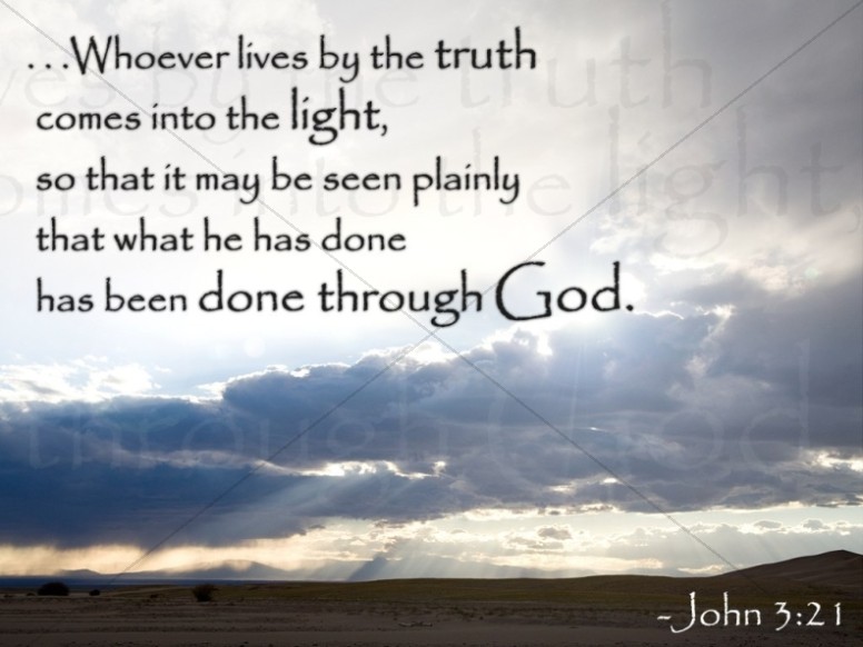 Truth and Light Verse from John Thumbnail Showcase