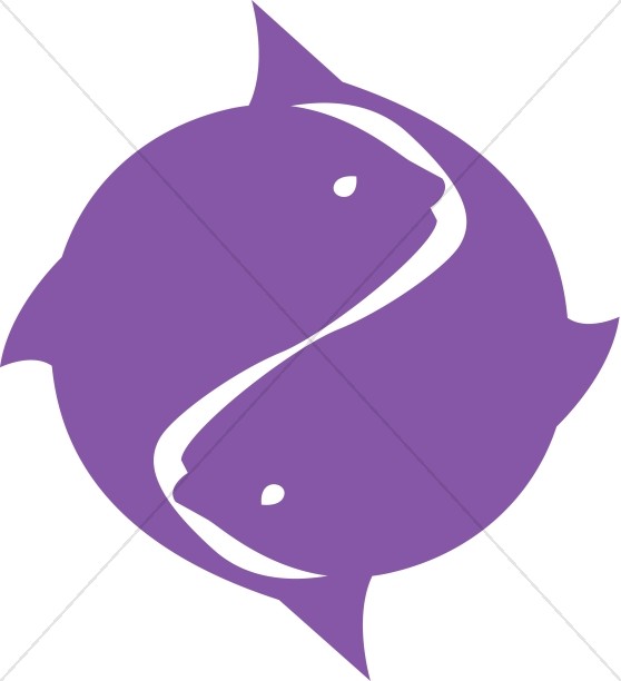 Purple Two Fish Symbol Thumbnail Showcase