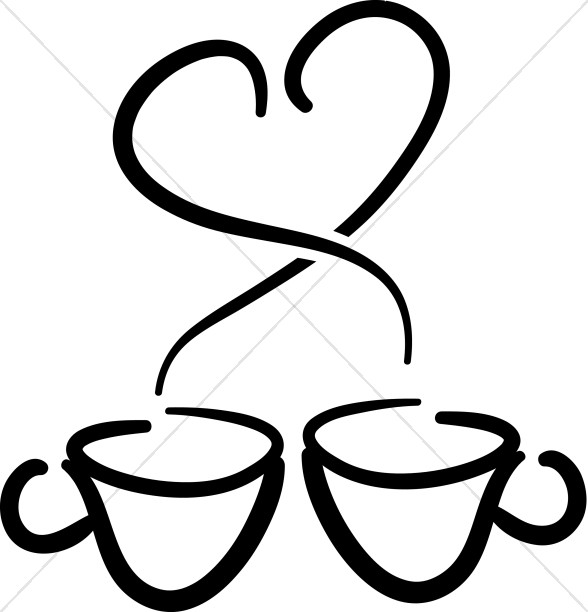 coffee heart clipart - photo #12