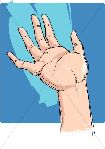 A Hand Reaching Out Thumbnail Showcase