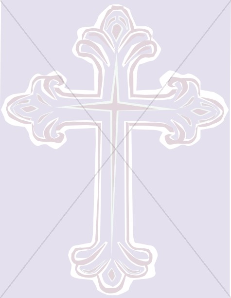Lavender Cross Clipart Background Thumbnail Showcase
