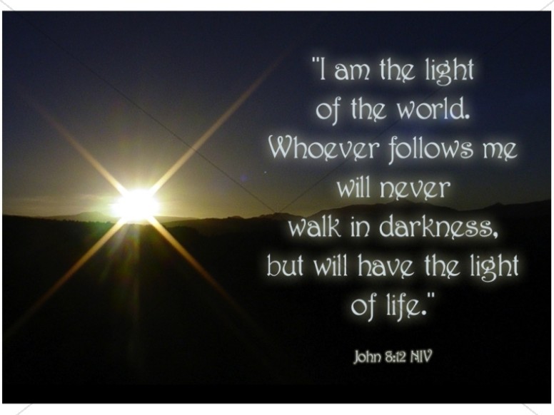 I am the Light    John 8:12 Thumbnail Showcase