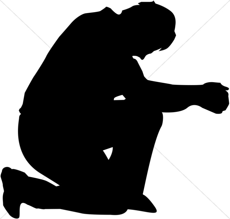 free clip art man kneeling - photo #5