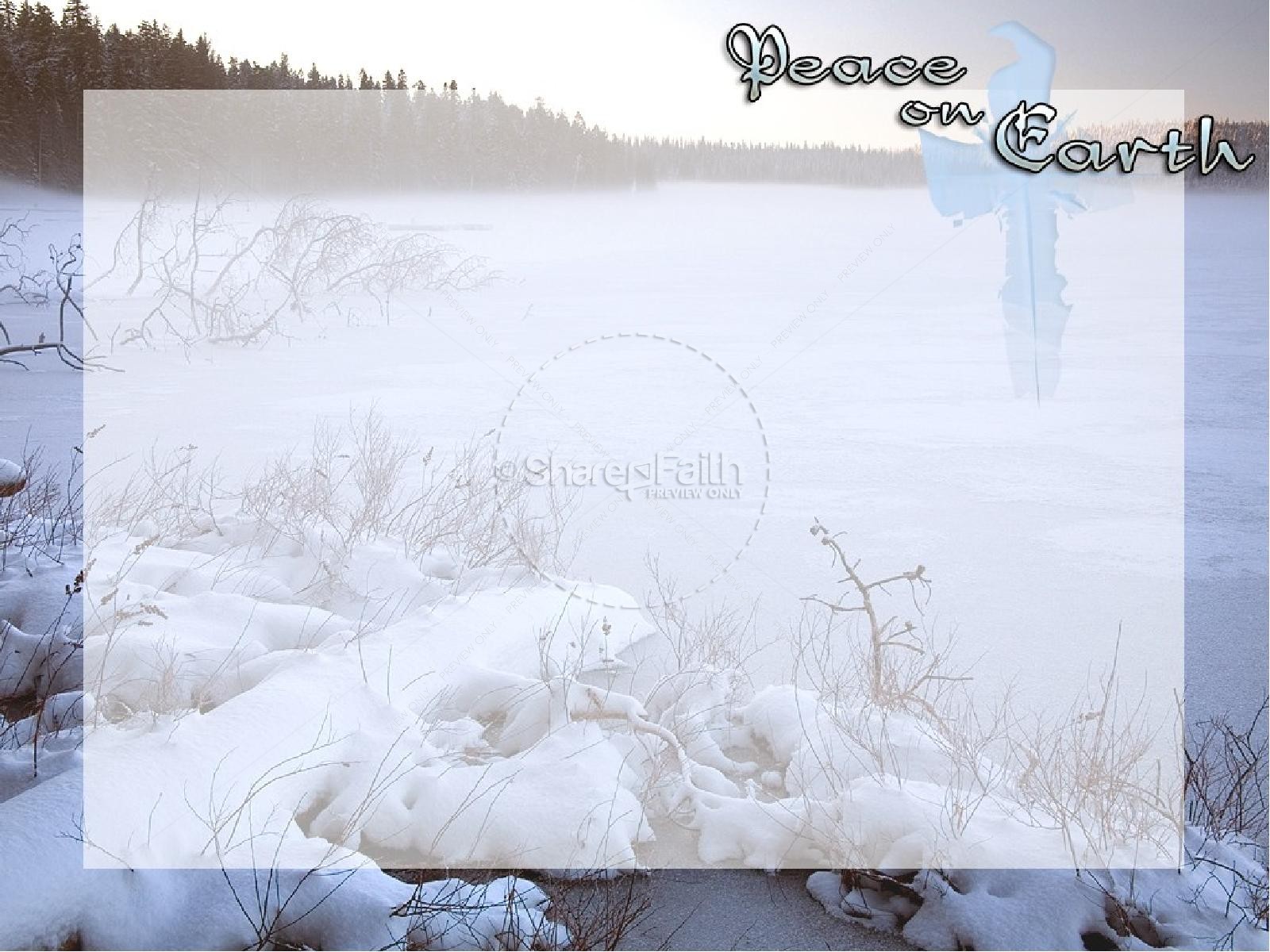 Winter, Peace on Earth, and a Cross