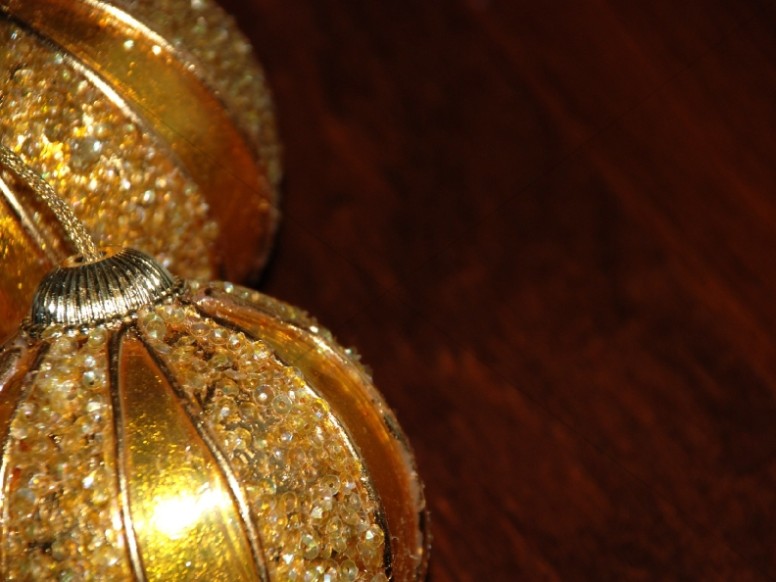 Two Golden Ornaments Thumbnail Showcase