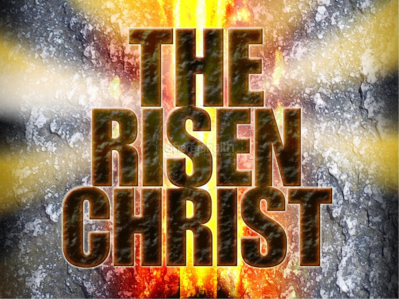 The Risen Christ | slide 1