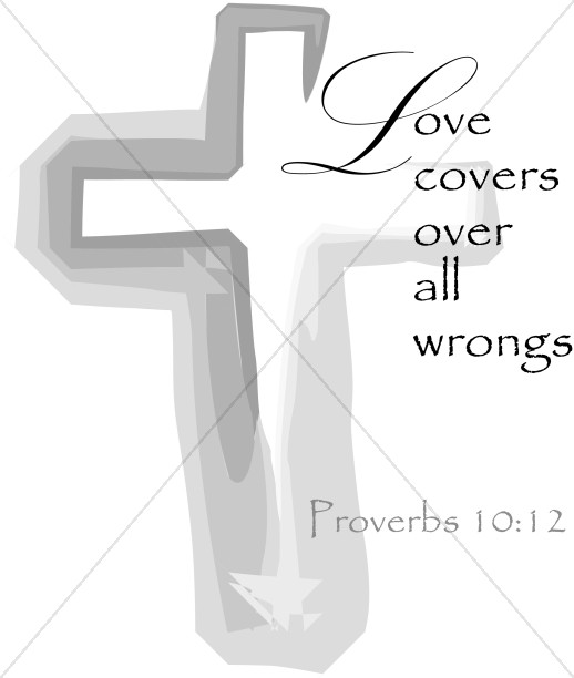 Love with a Cross and a Proverb