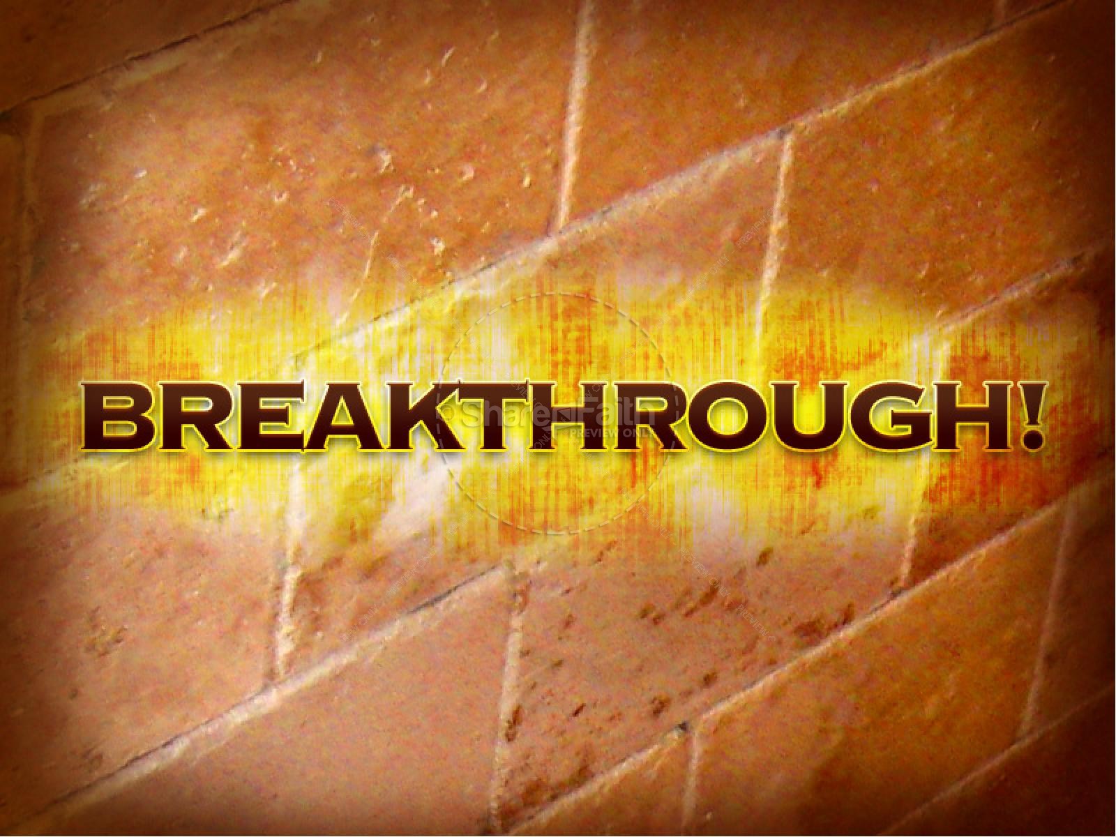 Breakthrough | slide 1