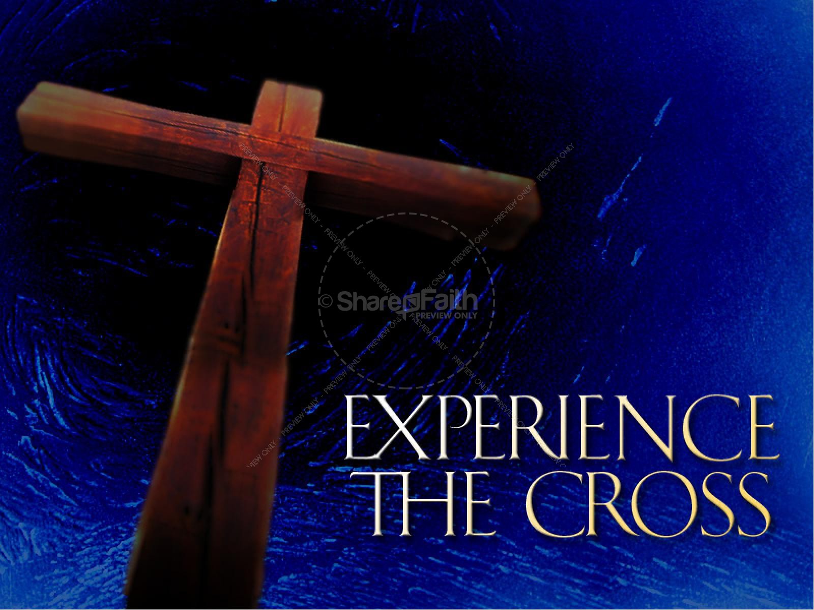 Experience the Cross in Blue Thumbnail 1