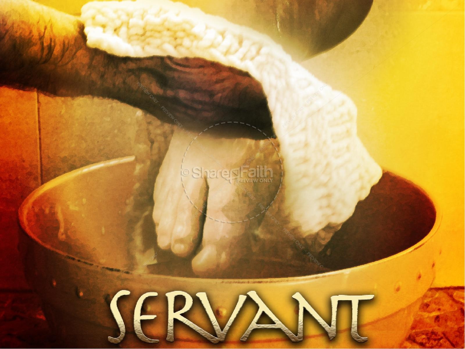Jesus the Servant Washes Feet Thumbnail 1