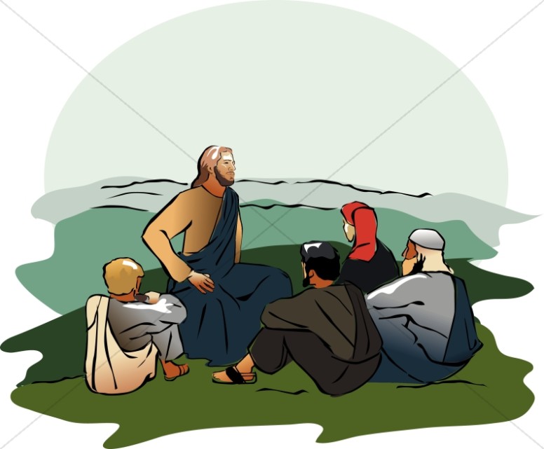 jesus and disciples clipart