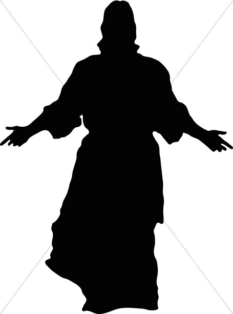 Jesus in Silhouette Thumbnail Showcase