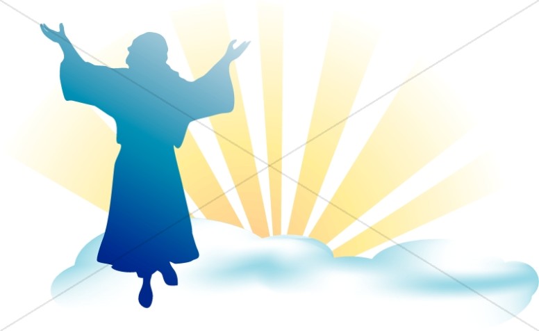 Ascension of Jesus Clipart Thumbnail Showcase
