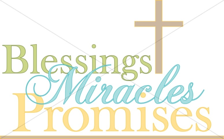 Cross with Blessings Miracles Promises