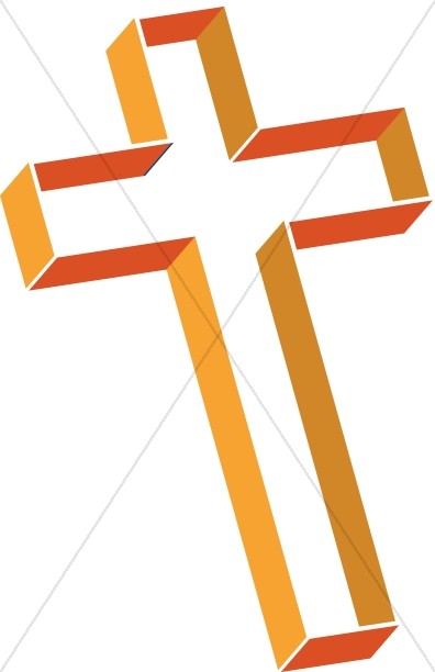 Multilevel Cross in Shades of Orange Thumbnail Showcase