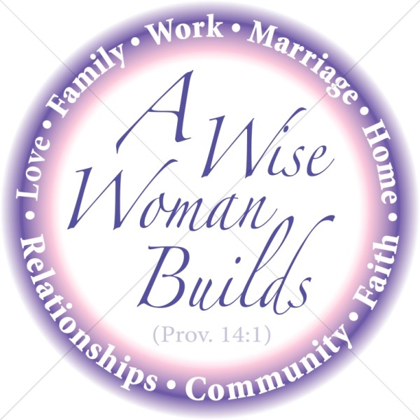 Wise Woman Builds in Purple