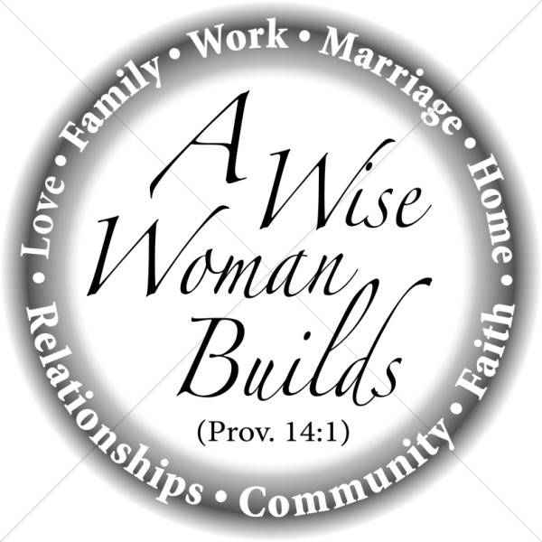 Wise Woman Builds in Black and White Thumbnail Showcase