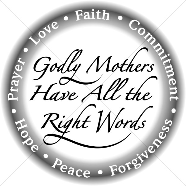 religious mothers day clipart - photo #32
