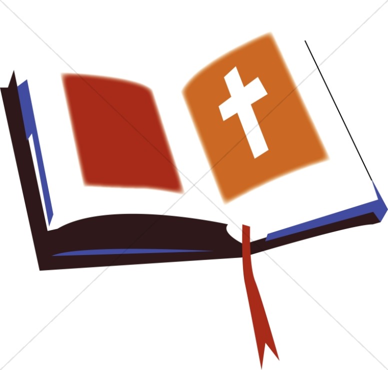 Open Bible with Red and Orange Thumbnail Showcase