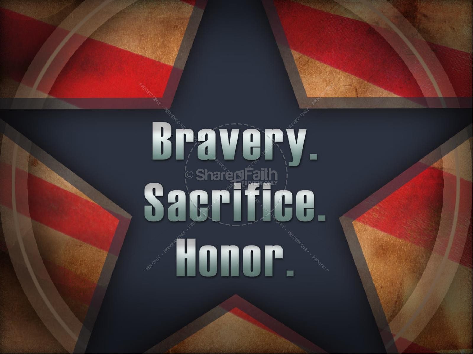 Bravery Sacrifice and Honor Thumbnail 1
