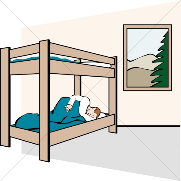 Sleeper in a Cabin Bunk Thumbnail Showcase