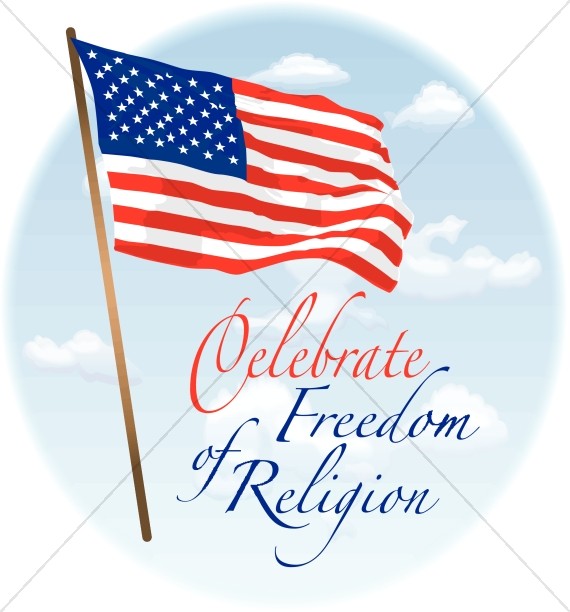 American Flag and Freedom of Religion