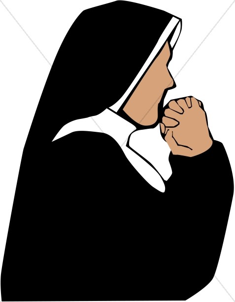 Nun in Prayer Thumbnail Showcase