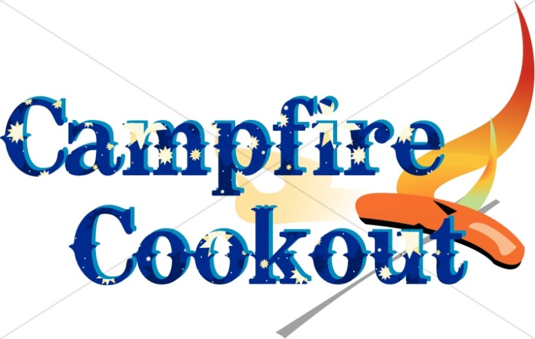 Campfire Cookout Clipart Thumbnail Showcase