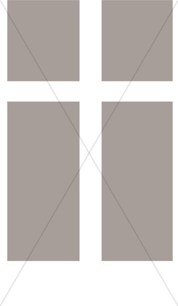 Grayscale Cross