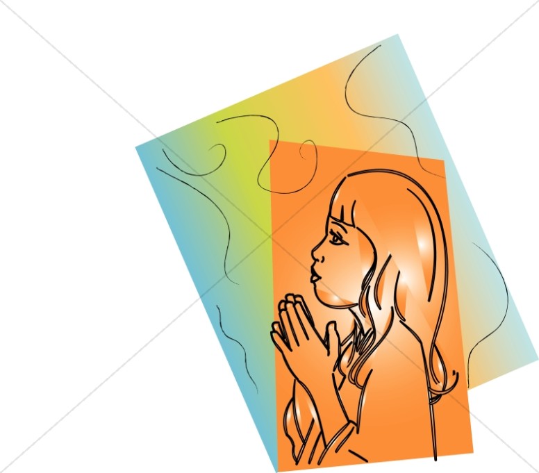Prayer with a Rainbow Thumbnail Showcase