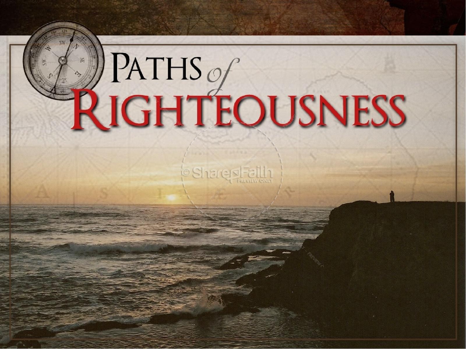 Paths of Righteousness with Compass Thumbnail 1