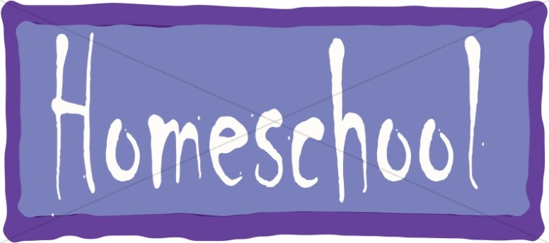 Homeschool Banner in Purple Thumbnail Showcase