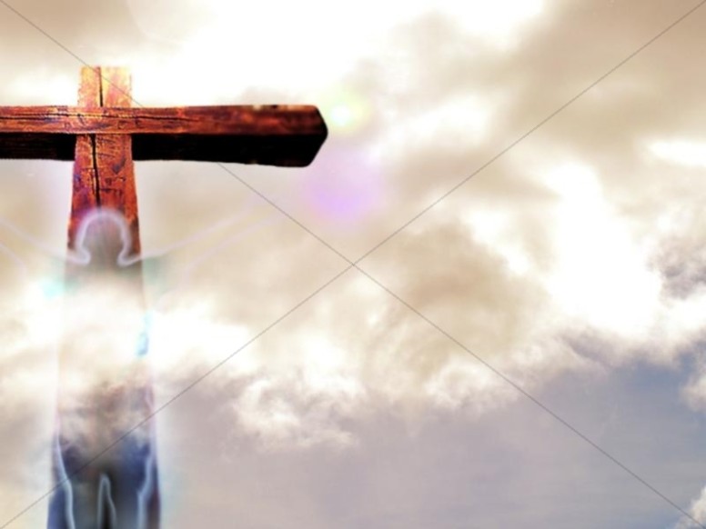 Redemptive Cross with Clouds