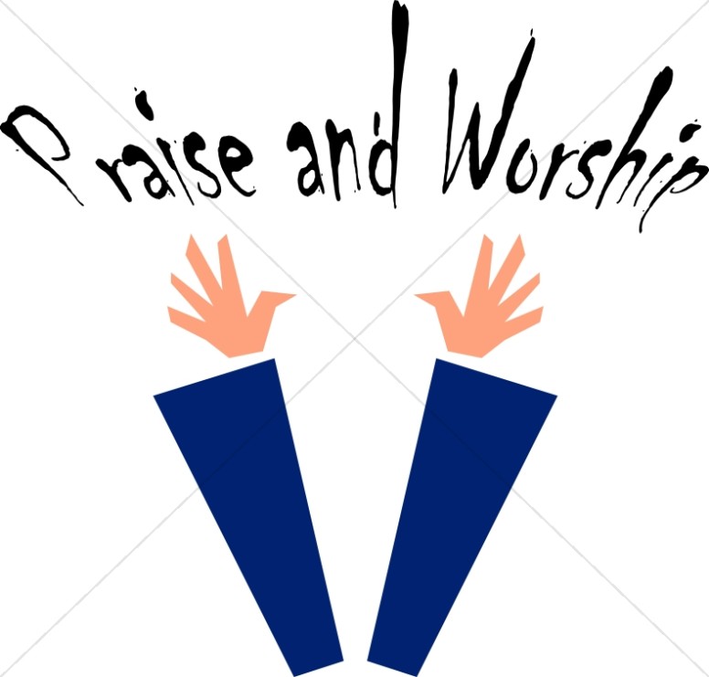 Praise and Worship Clipart Image Thumbnail Showcase