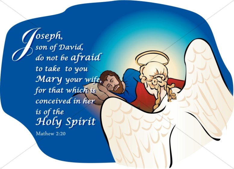 Angel Speaks to Joseph in a Dream