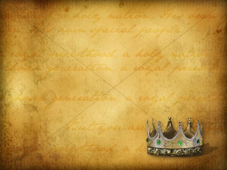 Crown Against Parchment