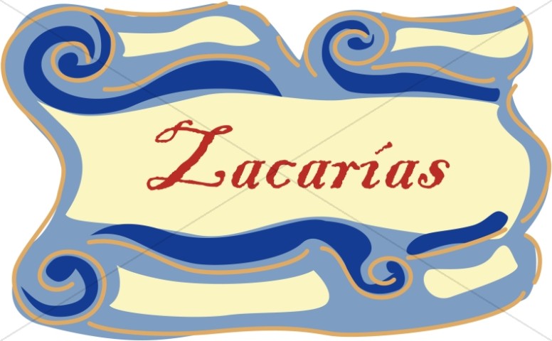 Spanish Title of Zacarias