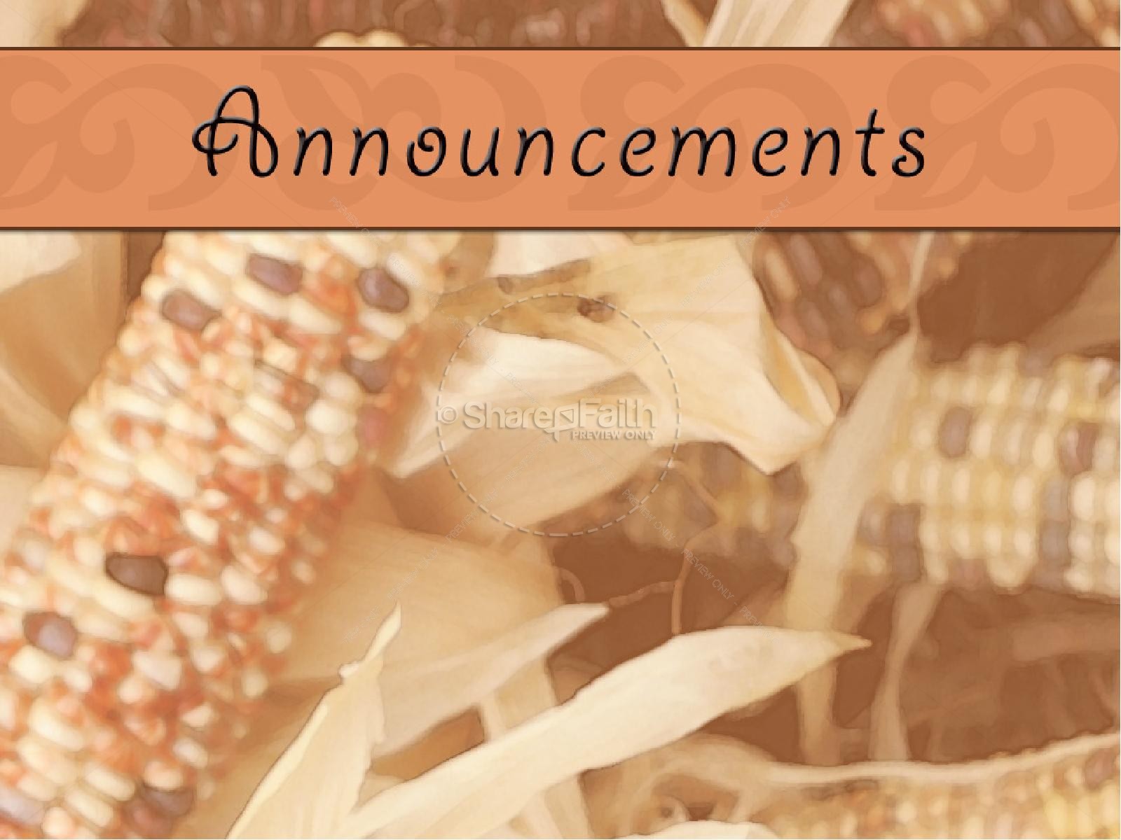 Harvest Pumpkins PowerPoint