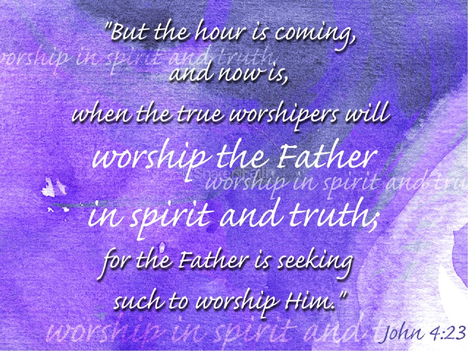 True Worship PowerPoint Thumbnail 2
