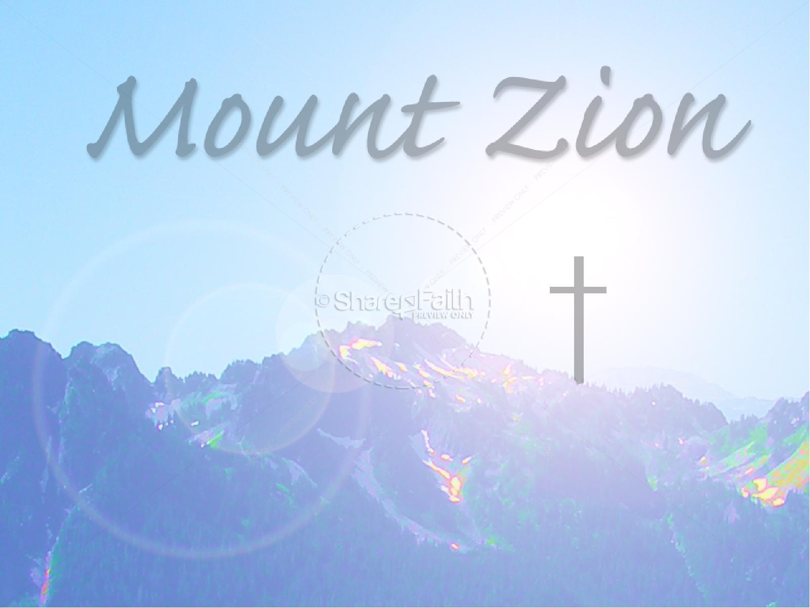 Mount Zion Christian PowerPoint