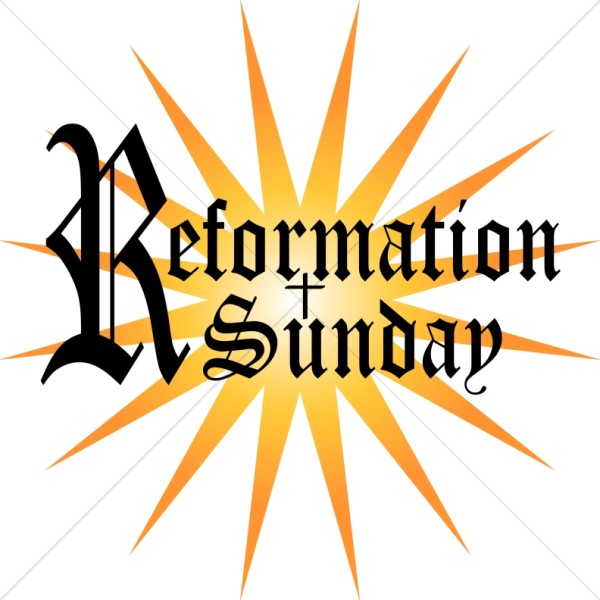 Reformation Sunday Word Art Thumbnail Showcase