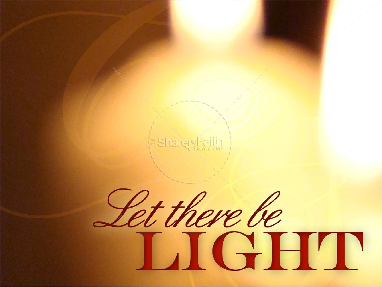 Candlelight Service PowerPoint Thumbnail 2