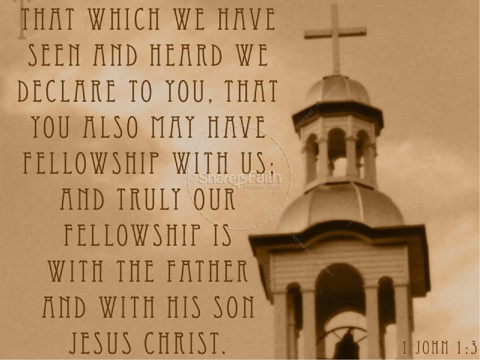 Fellowship Christian PowerPoint Thumbnail 2