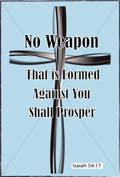 Cross and No Weapon