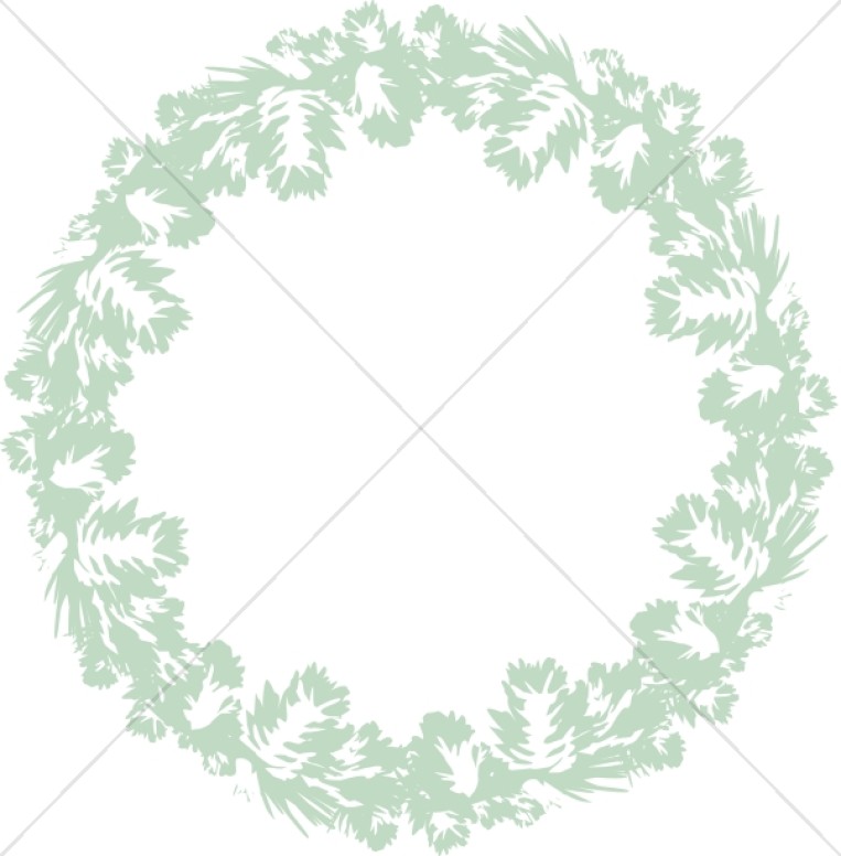 Soft Green Wreath Thumbnail Showcase