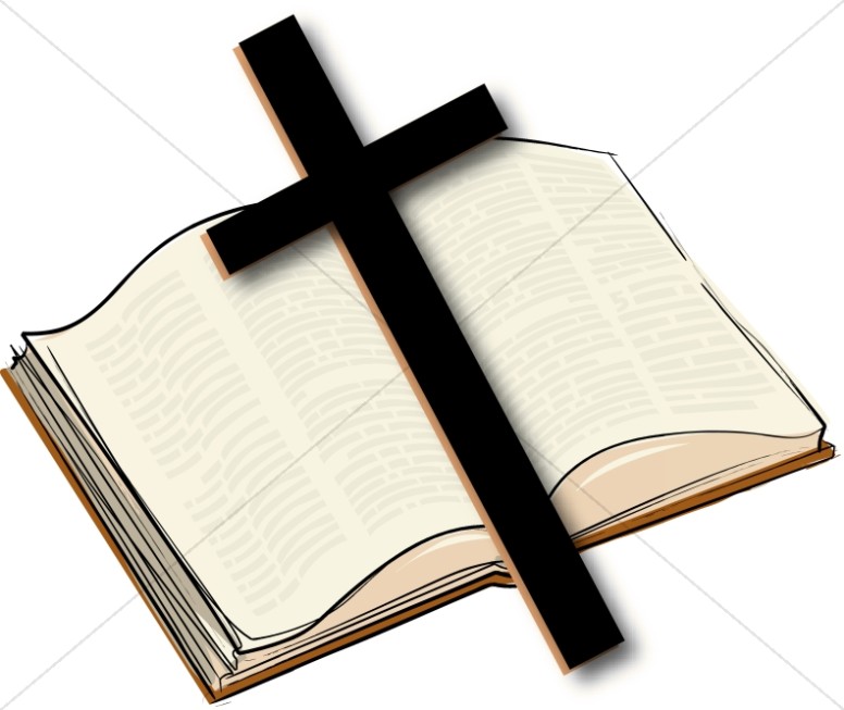 Open Bible with a Cross Thumbnail Showcase
