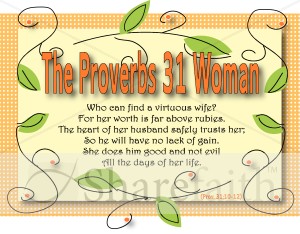 Proverbs 31 Woman Graphic | Women's Ministry Word Art