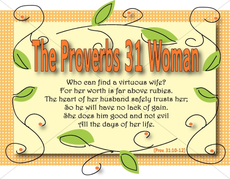 Proverbs 31 Woman Graphic Thumbnail Showcase